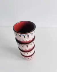 Kubeczki Vintage kamionkowe Bułgaria lata 70 / Kubki Vintage Bułgaria — ujęcie 4