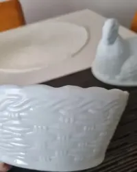 Kura szklana z Ząbkowic  duża 21cm. — ujęcie 5