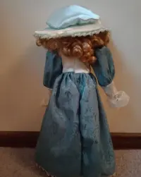 Lalka porcelanowa, kolekcjonerska 40 cm! — ujęcie 3