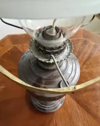 Lampa naftowa, kompletna — ujęcie 3
