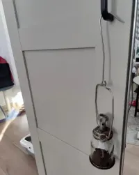 Lampa turystyczna gazowa prl — ujęcie 2