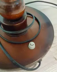 Lampa vintage PRL — ujęcie 3