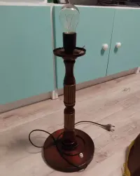 Lampa vintage PRL — ujęcie 4