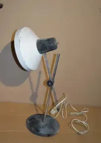 Lampa warsztatowa lampa biurkowa z prl — ujęcie 5