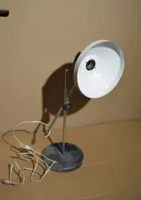 Lampa warsztatowa lampa biurkowa z prl — ujęcie 4
