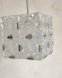 Lampa wisząca Kamienicy Senov lata 70te Vintage — ujęcie 2