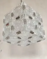 Lampa wisząca Kamienicy Senov lata 70te Vintage — ujęcie 3