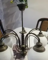 lampa,żyrandol sufitowy pięcioramienny Jupiter. — ujęcie 3
