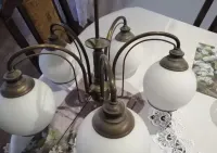 lampa,żyrandol sufitowy pięcioramienny Jupiter. — ujęcie 2