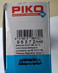 Lokomotywa PIKO EU07-169 PKP ep. VI sterowanie cyfrowe PIKO 96372 "czekolada" — ujęcie 5