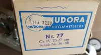 Łyżwy Hudora chromowane - rozmiar 36-38 z 1977 roku z kwietnia - nowe — ujęcie 4