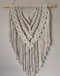 Makrama ręcznie wykonana, handmade, rękodzieło — ujęcie 5