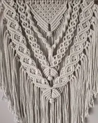 Makrama ręcznie wykonana, handmade, rękodzieło — ujęcie 2