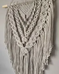 Makrama ręcznie wykonana, handmade, rękodzieło — ujęcie 3
