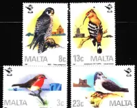 Malta 1987 Mi 762-765 Ptaki MNH — ujęcie 2
