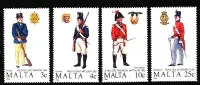 Malta 1988 Mi 799-802 Mundury maltańskie (2 seria) MNH — ujęcie 2