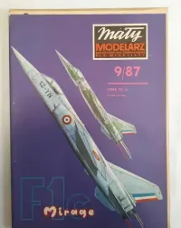 Mały Modelarz 9/87 Samolot F 1 C Mirage — ujęcie 2