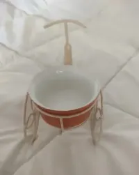 Mały świecznik szwedzka porcelana — ujęcie 3