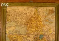 Mapa Deutsches Reich . EHEMALIGE DEUTSCHE KOLONIEN  . Oryginał . — ujęcie 3