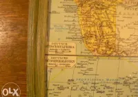 Mapa Deutsches Reich . EHEMALIGE DEUTSCHE KOLONIEN  . Oryginał . — ujęcie 5
