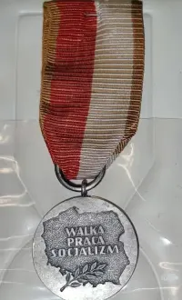 Medal 40-lecia Polski Ludowej – PRL, Oryginał, Etui — ujęcie 2