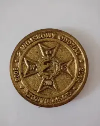 Medal Pamiątkowy 2. WOG Wrocław Unikat Kolekcjonerski — ujęcie 2