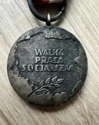 Medal ,,Walka, Praca, Socjalizm", — ujęcie 2