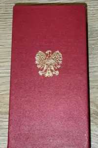 Medal Za Zasługi dla Obronności Kraju - Brązowy, PRL, Etui — ujęcie 3