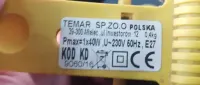Metalowa lampka  z Wloncznikiem — ujęcie 3