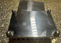 Metalowa szkatułka  pudełko na biżuteria prl — ujęcie 5