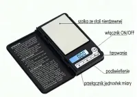 Mini Waga Jubilerska Elektroniczna 0,01G 100G LCD — ujęcie 4