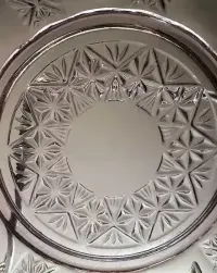 Misa szkło ametystowe Ząbkowice ? śred  25 cm — ujęcie 3