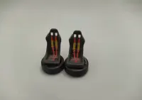 Model Fotele kubełkowe diorama Altaya skala 1:43 — ujęcie 3