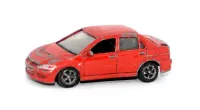 Model Resorak Auto Mitsubishi Lancer Evolution VIII 1:60 Welly diecast — ujęcie 2