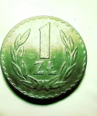 Moneta 1 zł 1949r MN — ujęcie 3
