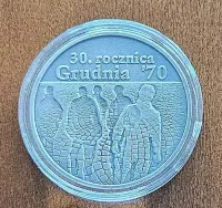Moneta 10 zł  NBP 2000r. 30 rocznica grudnia — ujęcie 3