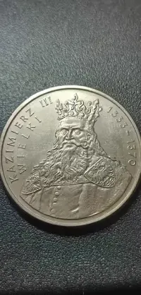 moneta - 100 Złotych 1987 - KAZIMIERZ III WIELK PRL — ujęcie 3
