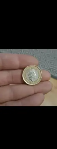 Moneta 1poud krulowa — ujęcie 2