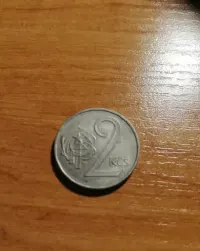 Moneta 2 korony 1972r. Czechosłowacja — ujęcie 3