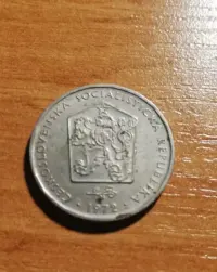 Moneta 2 korony 1972r. Czechosłowacja — ujęcie 2