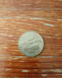 Moneta 2 zł "Jaszczurka zielona" 2009 rok — ujęcie 2