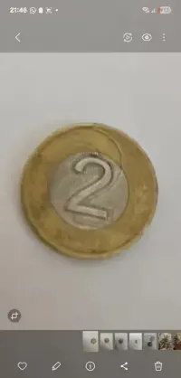 Moneta 2 zl. za 15 zl, 1995 r — ujęcie 3