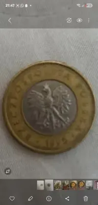 Moneta 2 zl. za 15 zl, 1995 r — ujęcie 2