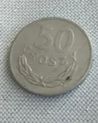 Moneta 50 groszy 1983 rok — ujęcie 2