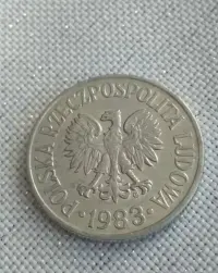 Moneta 50 groszy 1983 rok — ujęcie 3