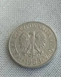 Moneta 50 groszy 1983 rok — ujęcie 4