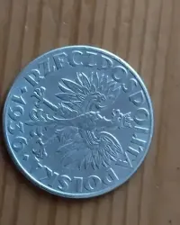Moneta II RP 2 zł 1936 rok żaglowiec — ujęcie 2