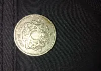Moneta jeden funt ONE POUND Elizabeth II — ujęcie 4