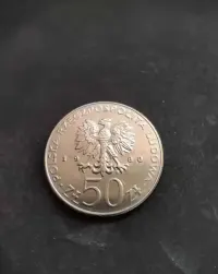 Moneta Kazimierz I Odnowiciel 1980r — ujęcie 2