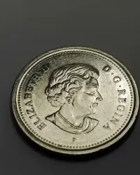 Moneta okolicznościowa Kanada 25 centów 2004r. Elizabeth II — ujęcie 4